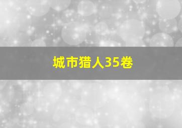 城市猎人35卷