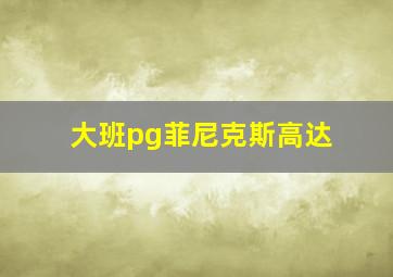 大班pg菲尼克斯高达