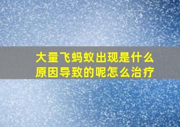 大量飞蚂蚁出现是什么原因导致的呢怎么治疗