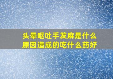 头晕呕吐手发麻是什么原因造成的吃什么药好