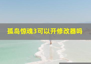 孤岛惊魂3可以开修改器吗