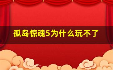 孤岛惊魂5为什么玩不了