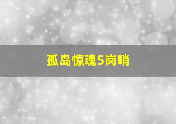 孤岛惊魂5岗哨