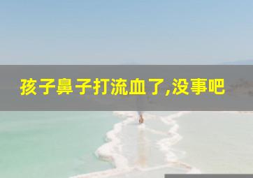 孩子鼻子打流血了,没事吧