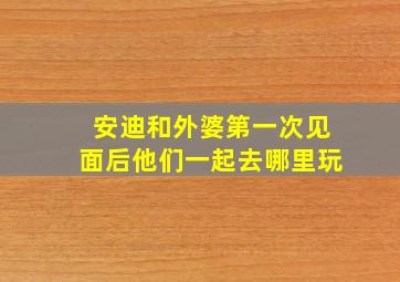 安迪和外婆第一次见面后他们一起去哪里玩