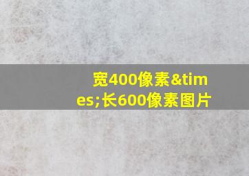 宽400像素×长600像素图片