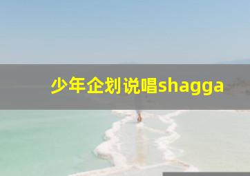 少年企划说唱shagga