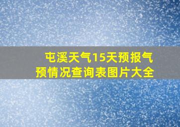 屯溪天气15天预报气预情况查询表图片大全