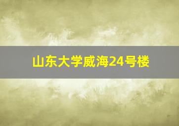 山东大学威海24号楼