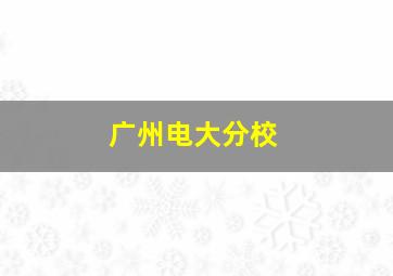 广州电大分校