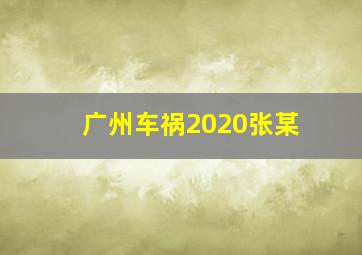 广州车祸2020张某