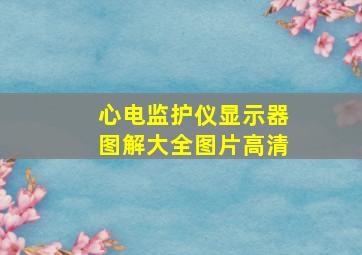 心电监护仪显示器图解大全图片高清