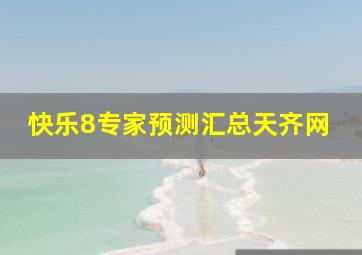 快乐8专家预测汇总天齐网