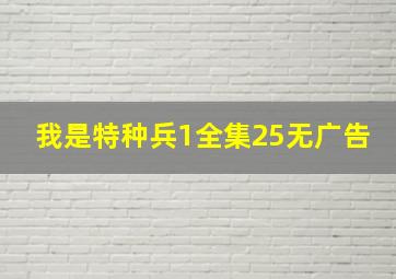 我是特种兵1全集25无广告