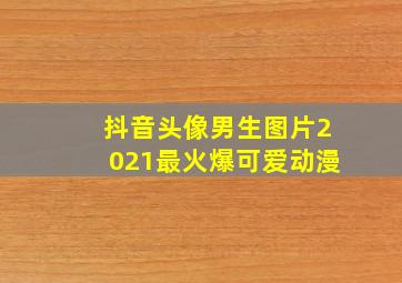 抖音头像男生图片2021最火爆可爱动漫