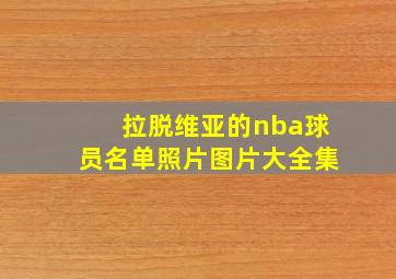 拉脱维亚的nba球员名单照片图片大全集