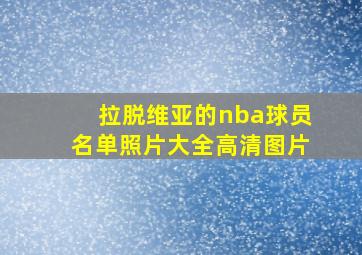 拉脱维亚的nba球员名单照片大全高清图片