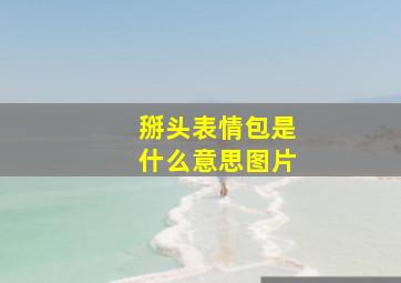 掰头表情包是什么意思图片