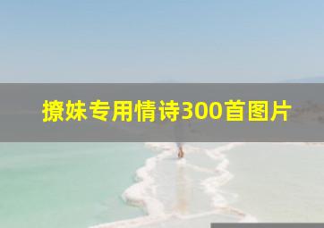 撩妹专用情诗300首图片