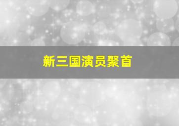 新三国演员聚首