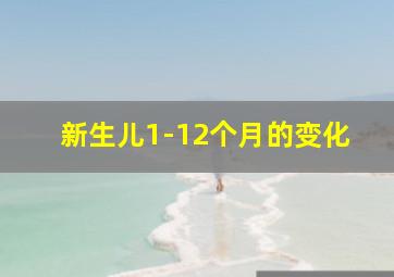 新生儿1-12个月的变化