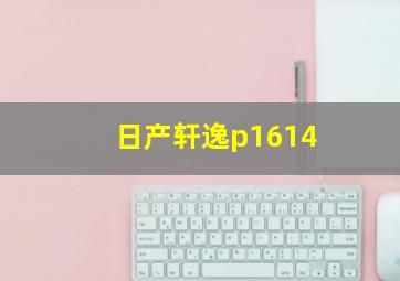 日产轩逸p1614