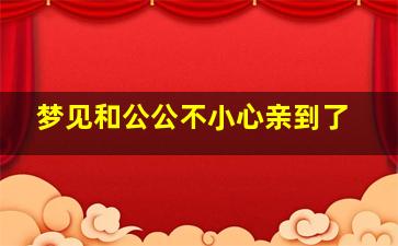 梦见和公公不小心亲到了