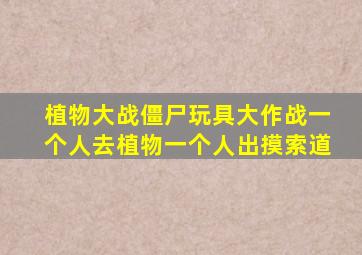 植物大战僵尸玩具大作战一个人去植物一个人出摸索道