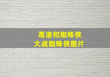 毒液和蜘蛛侠大战蜘蛛侠图片