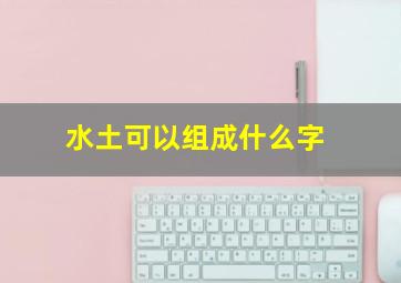 水土可以组成什么字