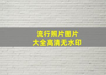 流行照片图片大全高清无水印