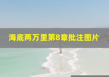 海底两万里第8章批注图片