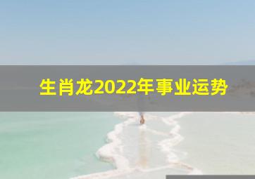 生肖龙2022年事业运势