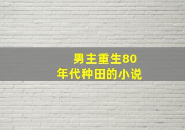 男主重生80年代种田的小说