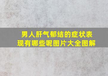 男人肝气郁结的症状表现有哪些呢图片大全图解