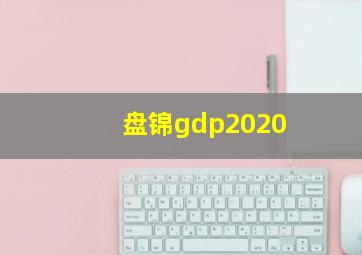 盘锦gdp2020