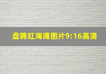 盘锦红海滩图片9:16高清