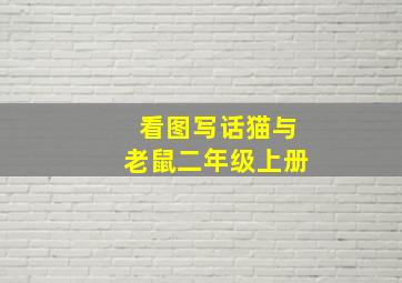 看图写话猫与老鼠二年级上册