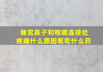 睡觉鼻子和喉咙连接处疼痛什么原因呢吃什么药