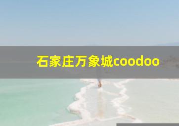 石家庄万象城coodoo