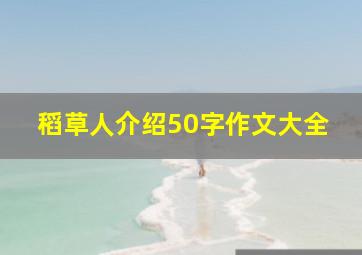 稻草人介绍50字作文大全