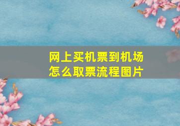 网上买机票到机场怎么取票流程图片