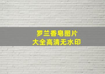 罗兰香皂图片大全高清无水印