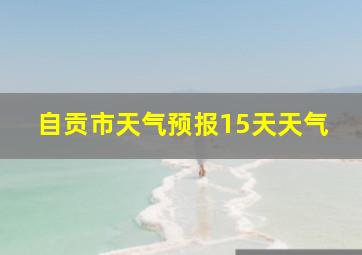 自贡市天气预报15天天气