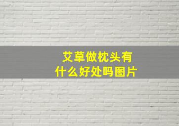 艾草做枕头有什么好处吗图片