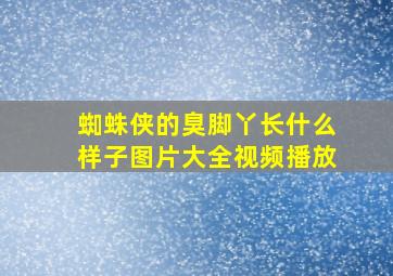 蜘蛛侠的臭脚丫长什么样子图片大全视频播放