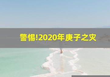 警惕!2020年庚子之灾