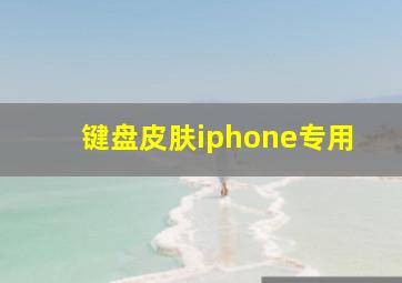 键盘皮肤iphone专用