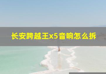 长安跨越王x5音响怎么拆