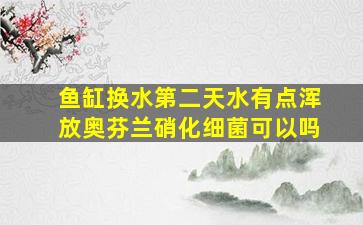 鱼缸换水第二天水有点浑放奥芬兰硝化细菌可以吗